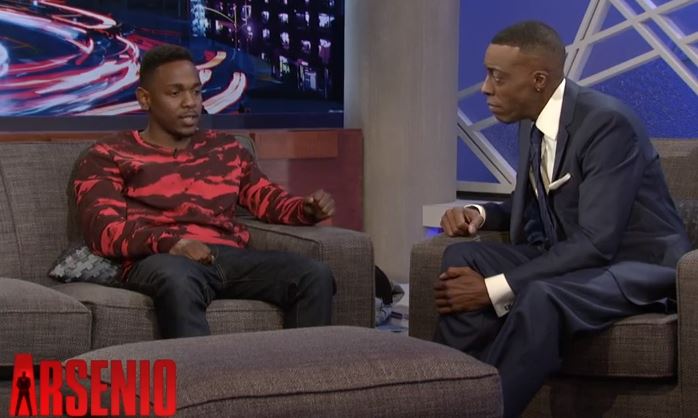 ahhiphop1987 Arsenio Hall Chops It Up With Kendrick Lamar On His New Late Night Show (Video)  