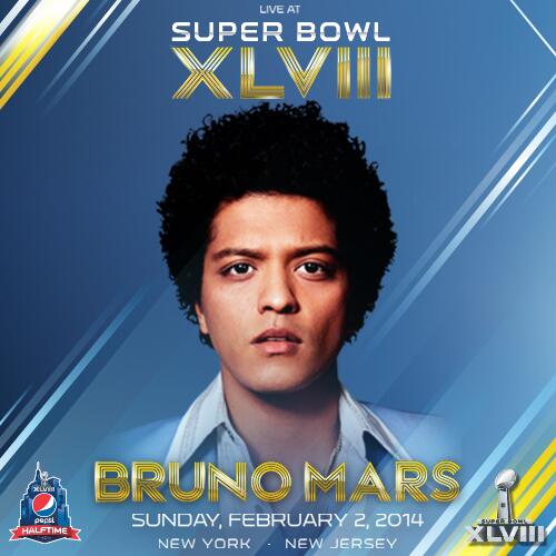bruno-mars Bruno Mars Set To Perform At Halftime Of Super Bowl XLVIII (Video)  