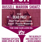 Dead Prez Performs Live at The Blockley, 9/26/13