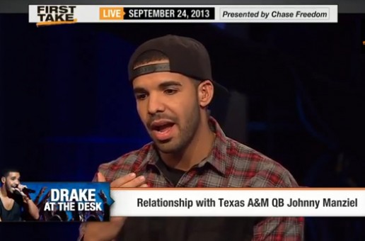 Drake Takes On Stephen A. Smith & Skip Bayless on ESPN First Take (Video)
