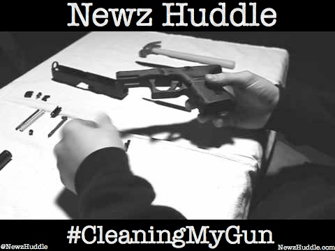 image5 Newz Huddle - Cleaning My Gun  