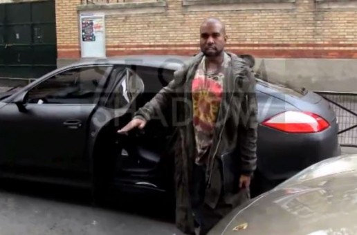 Kanye West Keeps It Cool & Pleasant With French Paparazzi (Video)