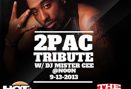 Mister Cee – 2pac Tribute 2013 (60min+ Mix)