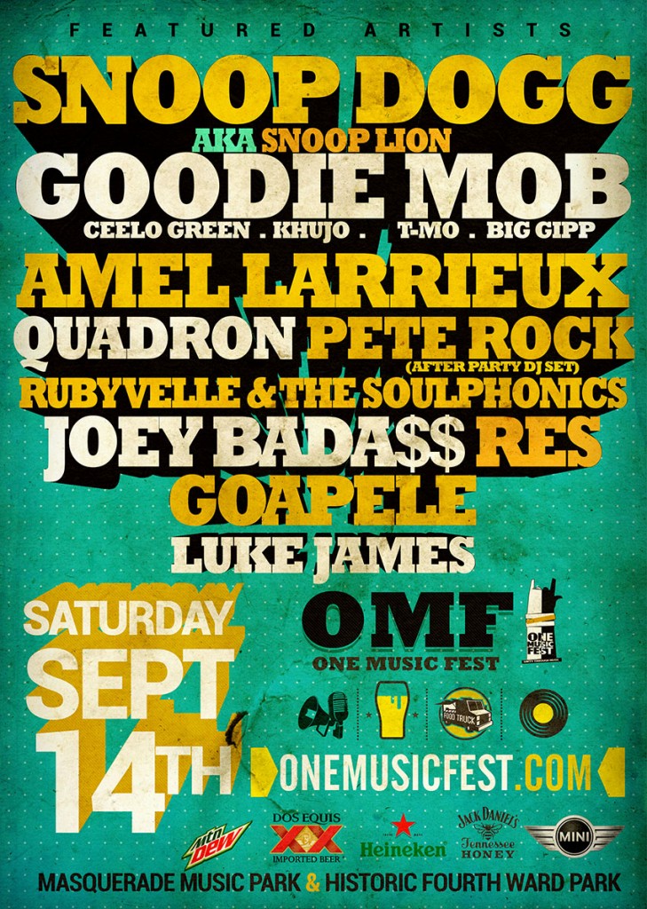 omf-all-artist-729x1024 One Music Fest Takes Over Atlanta This Saturday (Video)  