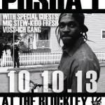 Pusha T Performs Live at The Blockley Thursday October 10th