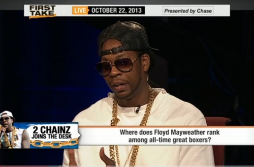 2 Chainz Visits ESPN’s First Take