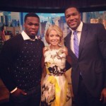 50 Cent Guest On Live With Kelly & Michael (Video)