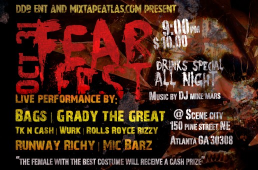 DDB Entertainment & Mixtape Atlas Present: Fear Fest (Oct. 31, 2013)