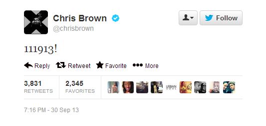 CB2hhs1987 Chris Brown Announces New Album, X Release Date  