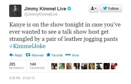 JK1 Kanye West To Appear On Jimmy Kimmel Tonight  
