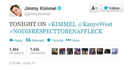 JK2 Kanye West To Appear On Jimmy Kimmel Tonight  