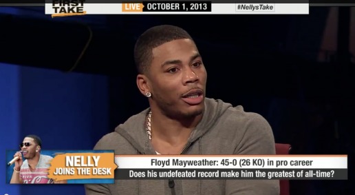 ESPN Welcomes Nelly On First Take Once Again (Video)