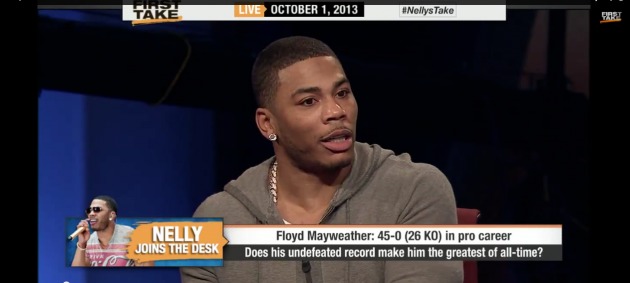 NELLYhhs1987 ESPN Welcomes Nelly On First Take Once Again (Video)  