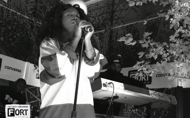 SZAfaderfort SZA Debuts New Single "Child’s Play" In NYC At Converse's FADER Fort (Video)  