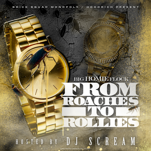 Waka_Flocka_From_Roaches_To_Rolex-front-large Waka Flocka - From Roaches To Rolex (Mixtape) (Hosted by DJ Scream)  