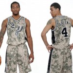Ready For Battle: The San Antonio Spurs Reveal Their New Camo Uniforms (Photo)