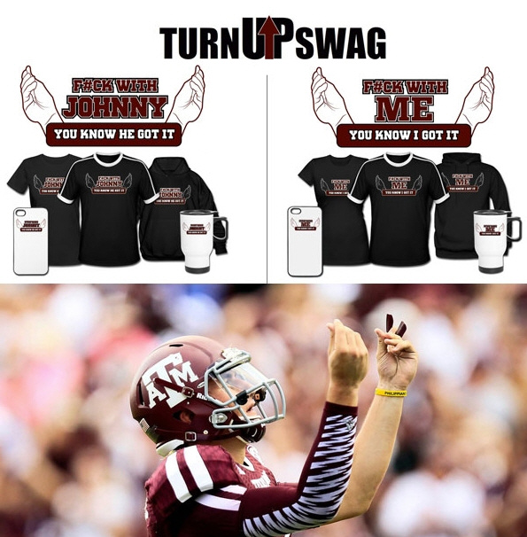 fuckwithmeyouknowigotit-johnny-manziel The Hottest Slang In Hip Hop x Johnny Manziel Celebration is now an Inspired Tshirt  