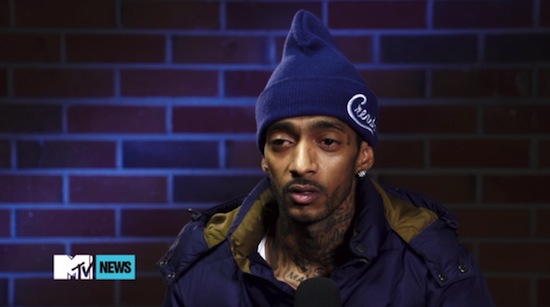nipseyMTVhhs1987 Nipsey Hussle Tells MTV Jay Z Made It Clear He Respects His Crenshaw Movement (Video)  