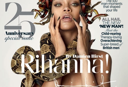 Rihanna Lands British GQ’s 25th Anniversary Cover (Photo)