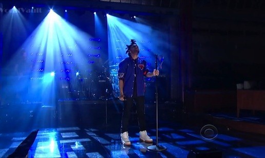 The Weeknd – Pretty (Live On David Letterman) (Video)