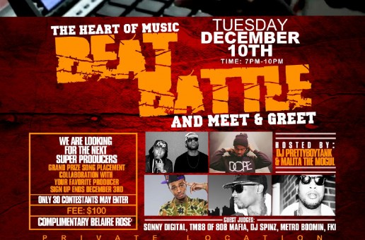LetsTalkBluntly & Mogul Mentality Present: The Heart of Music Beat Battle In Atlanta (12-10-13)