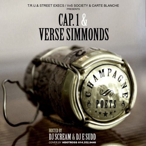 cover1 Cap 1 x Verse Simmonds - Champagne Poets (Mixtape) (Hosted by DJ E.Sudd & DJ Scream)  