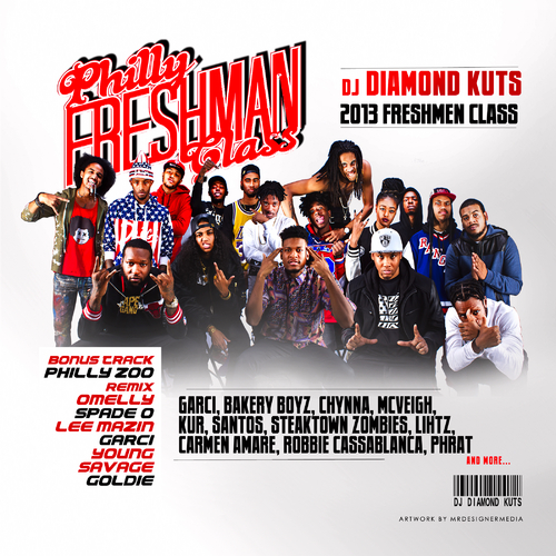 dj-diamond-kuts-philly-freshman-class-2013-mixtape-HHS1987 DJ Diamond Kuts - Philly Freshman Class 2013 (Mixtape)  
