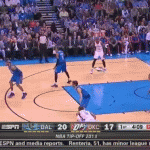 Kevin Durant Shakes and Then Bakes Vince Carter (Video)