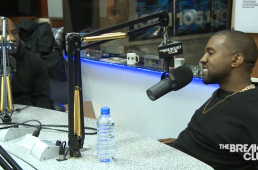 Kanye West Joins The Breakfast Club (Video)