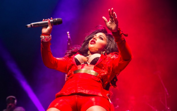 kim Lil Kim And Eve Perform At Musicalize In London  