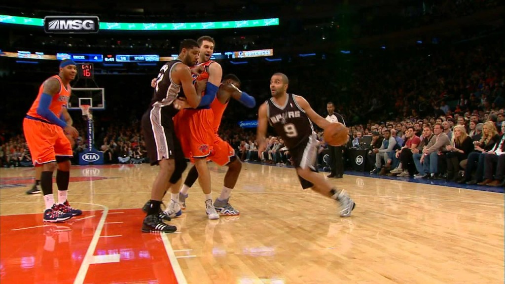 maxresdefault-1024x576 San Antonio Spurs Guard Tony Parker Shakes Up Knicks Defender Iman Shumpert (Video)  