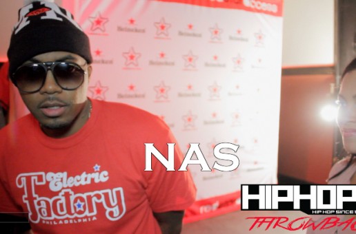 Nas Performs Live in Philly (October 2012 Footage) (Throwback Video)