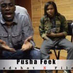 Pusha Feek, K. West & Leen Bean – Headshot X Files Freestyle (Video)
