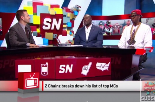 2 Chainz Guest Stars On ESPN’s Sports Nation (Video)