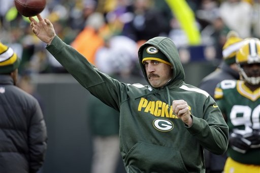 Green Bay Packers QB Aaron Rodgers Will Start Against Chicago for the NFC North Title