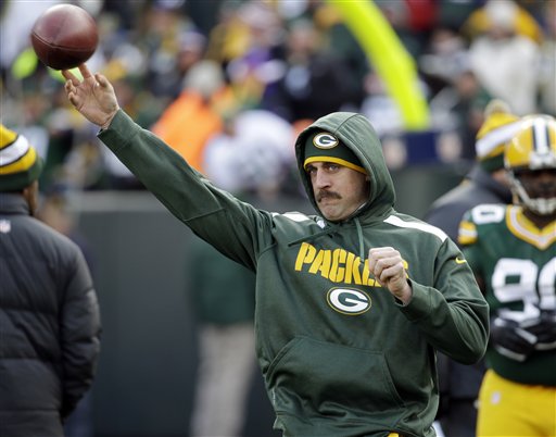 940x Green Bay Packers QB Aaron Rodgers Will Start Against Chicago for the NFC North Title  