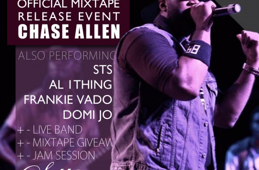 Chase Allen – D.A.R.K. Mixtape Release Event (12/15/13) Ft. Live Band, Jam Session, Giveaways & more