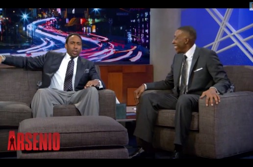 Stephen A Smith Addresses Jim Brown’s Kobe Comments with Arsenio Hall (Video)