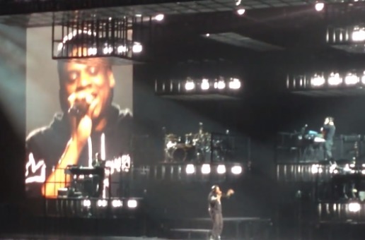 Timbaland Wishes Jay-Z Happy 44th Birthday during Magna Carta Tour (Video)