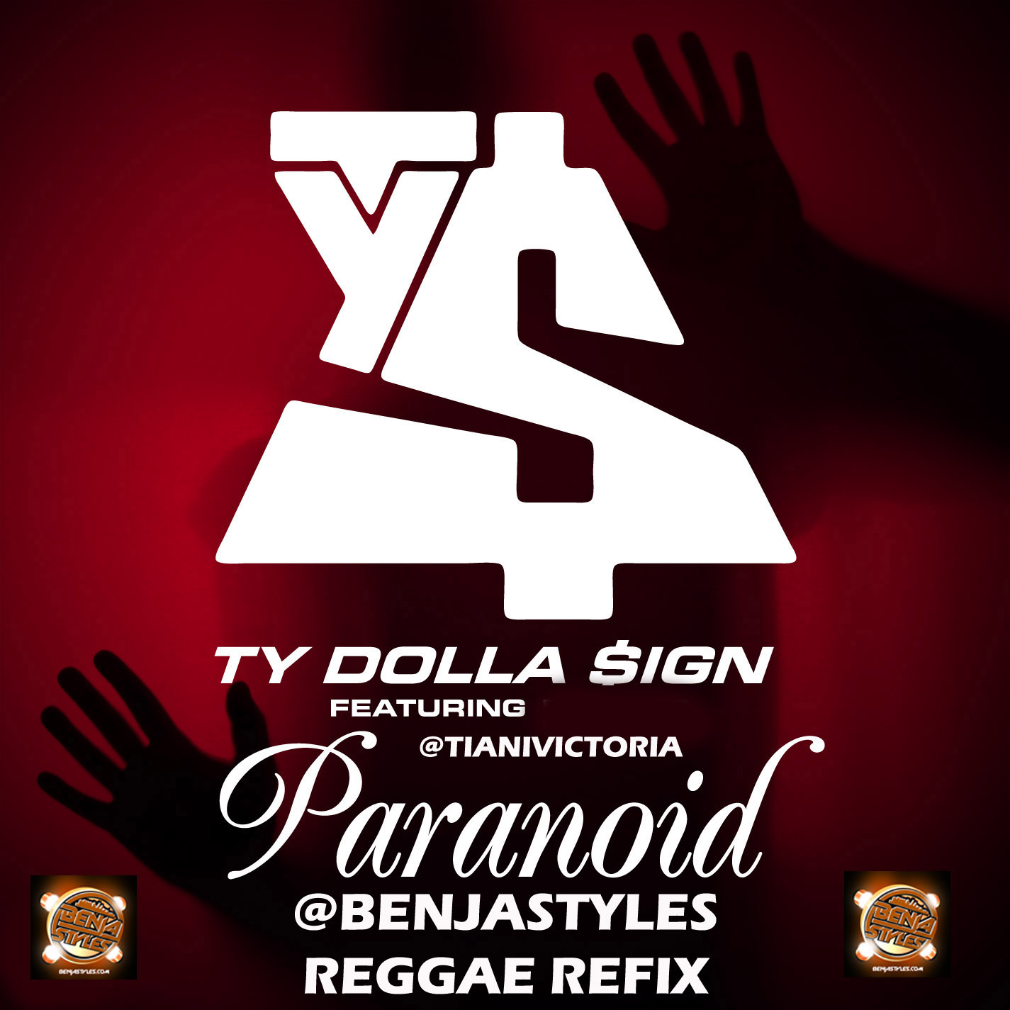 Ty-Dolla-ign-ft-Tiani-Victoria-Paranoid-Benja-Styles-Reggae-Remix Ty Dolla $ign x Tiani Victoria - Paranoid (Benja Styles Reggae Refix)  
