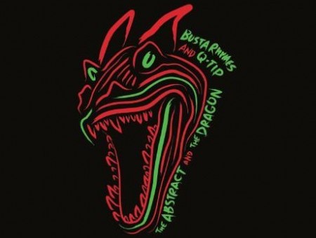 Q-Tip & Busta Rhymes – The Abstract & The Dragon (Artwork)