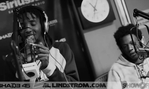 Joey Badass, CJ Fly & Kirk Knight – Showoff Radio Freestyle (Video)