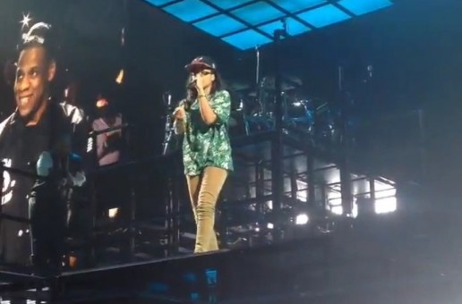 Chicago Femcee MoBo Joins Jay Z On Stage For The 2nd Time And Demands A Record Deal (Video)