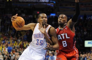 Man on Fire: Kevin Durant Continues to Light Up The Scoreboard Dropping 41 Points against Atlanta (Video)