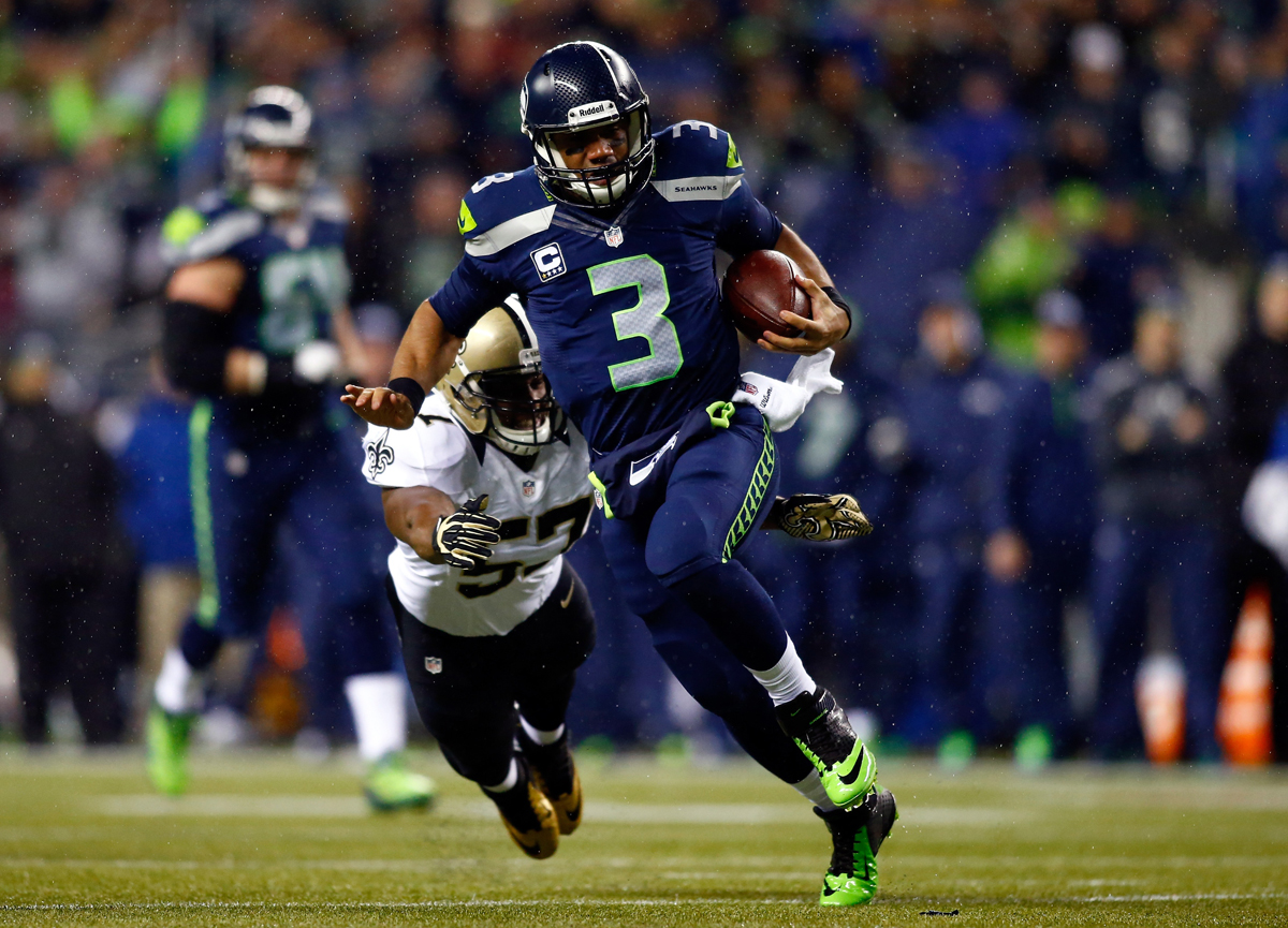AFP_Getty-453183427 NFC Divisional Playoffs: New Orleans Saints vs. Seattle Seahawks (Predictions)  