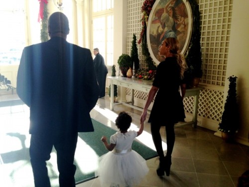 Beyonce_Blue_Ivy_2-500x375 Beyonce And Blue Ivy's Trip To The White House  