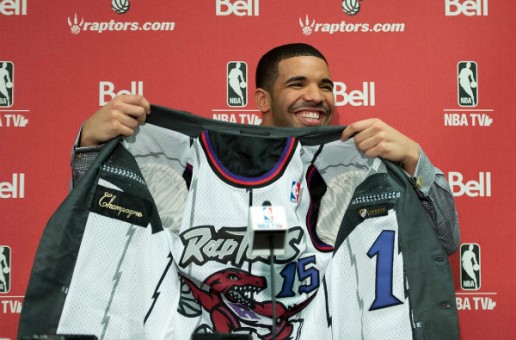 Drake Hosts “Drake Night” At Toronto Raptors Game