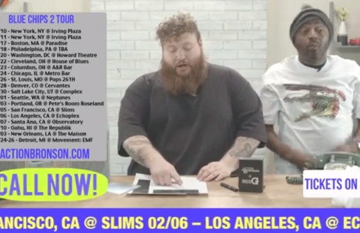 Action Bronson – Blue Chips 2 Tour (Trailer) Ft. Donnell Rawling