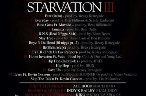 Ace Hood – Starvation III (Track List)