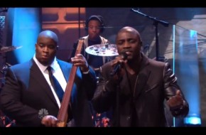 Salaam Remi & Akon – One In The Chamber (Live On Leno) (Video)